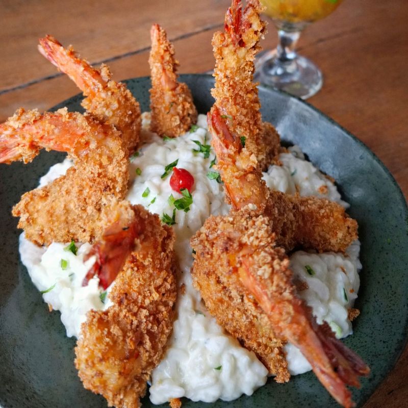 Camarões e Peixes